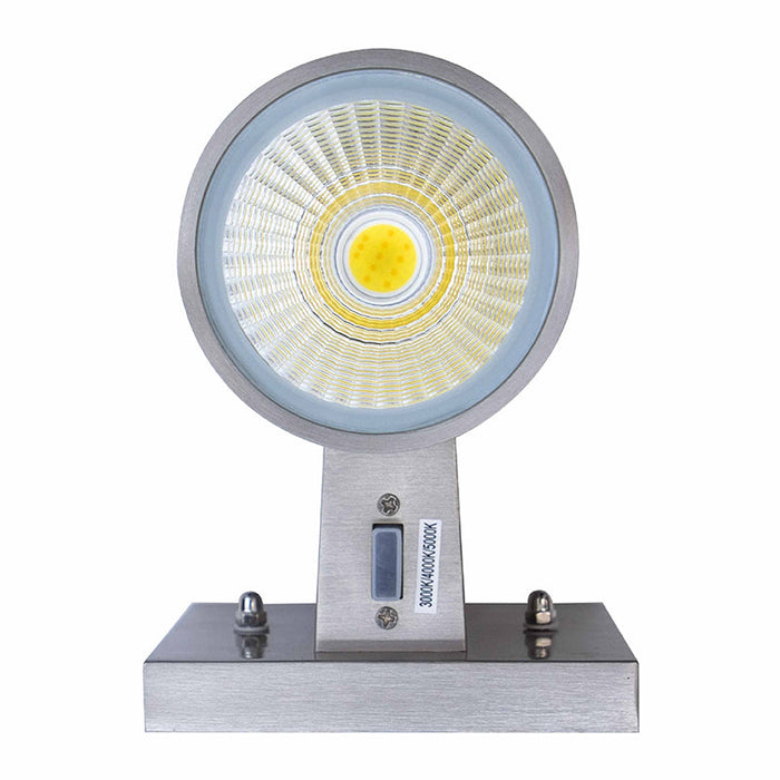 Luces cilíndricas LED para exteriores Westgate WMC3 de 3" y 9 W, CCT, luz descendente