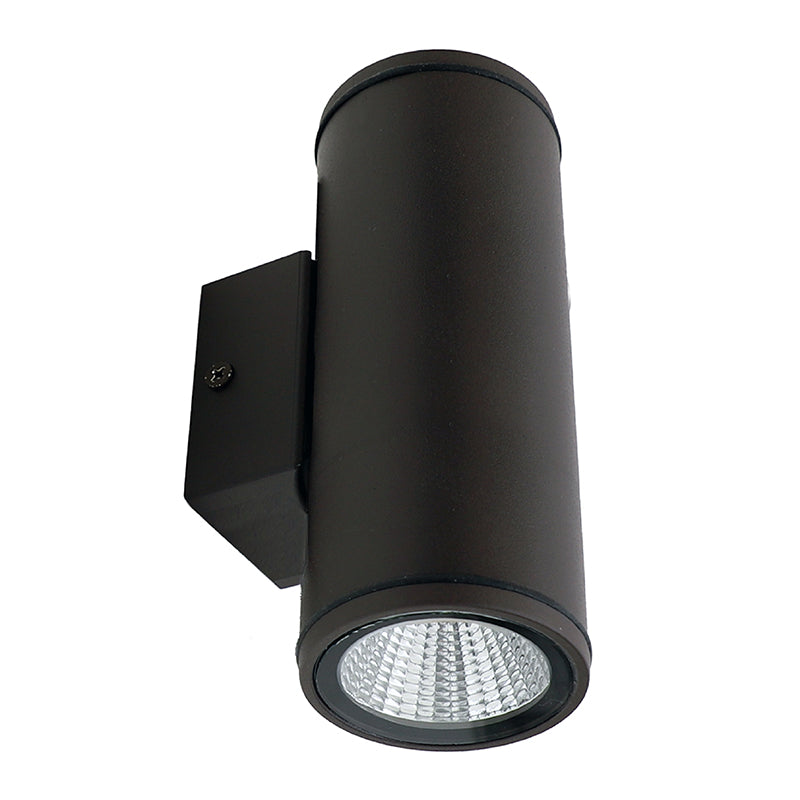 Luces cilíndricas LED Westgate WMC2 de 3" y 6 W para exteriores, multi-CCT, luz ascendente/descendente, 12 V