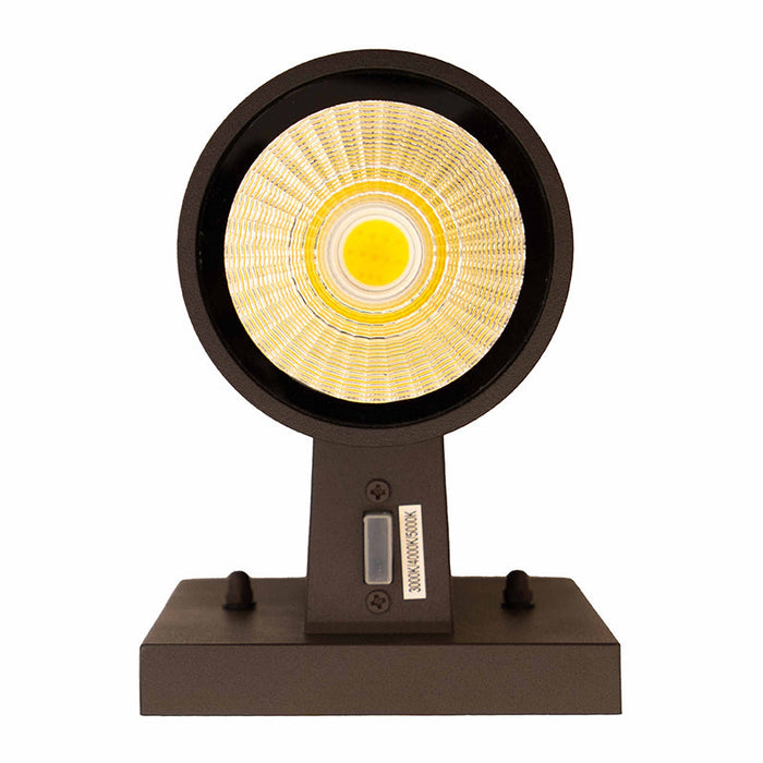 Luces cilíndricas LED para exteriores Westgate WMC3 de 3" y 9 W, CCT, luz descendente