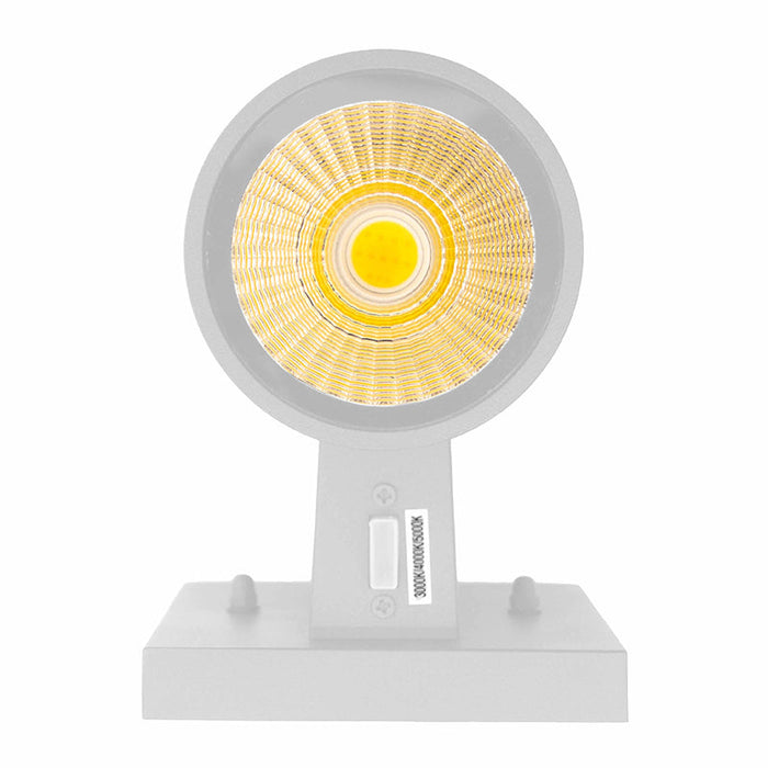Luces cilíndricas LED para exteriores Westgate WMC3 de 3" y 9 W, CCT, luz descendente