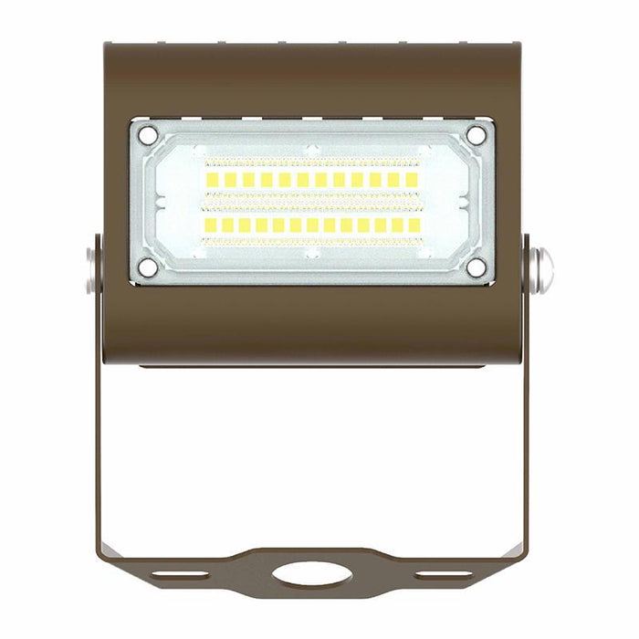 Foco reflector LED extra pequeño Westgate LFX de 15 W con soporte en U, 5000 K