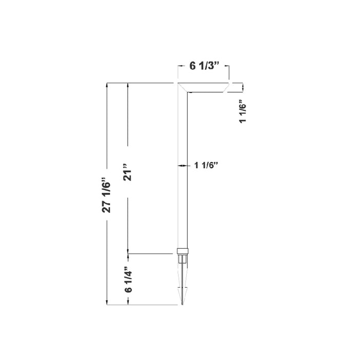 Westgate LAL-136 5W 12V LED L-Shape Path Light