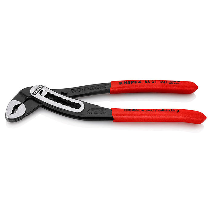Alicates para bombas de agua Knipex 88 01 180 SBA de 7" con forma de cocodrilo