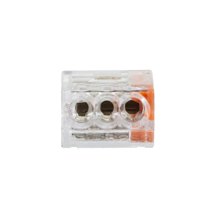 Gardner Bender 19-PC3 3-Port PushGard Push-in Wire Connectors. Orange (10-Pack)