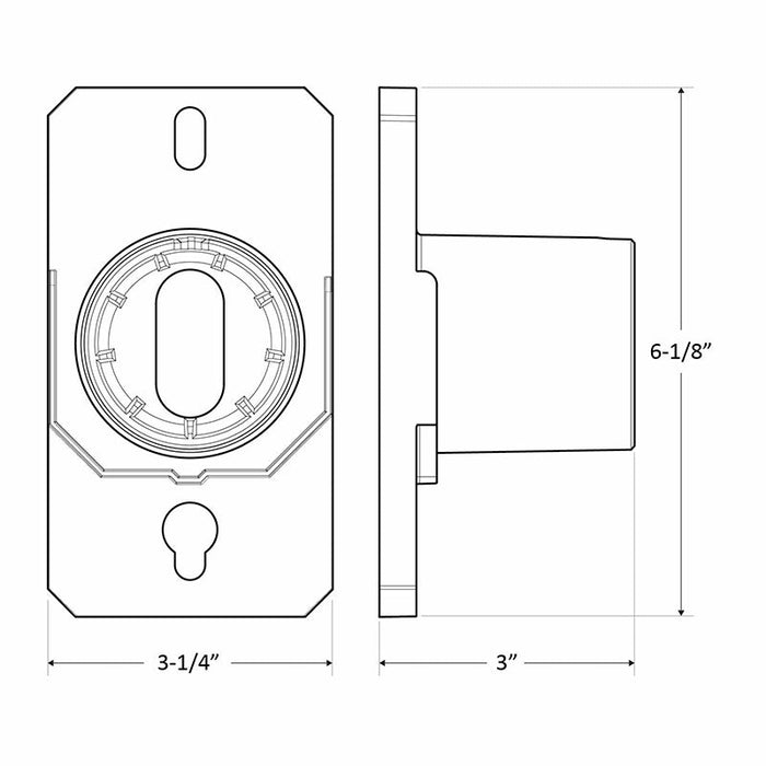 Westgate LFX-PASF Pole Adapter for Slip Fitter for LFX