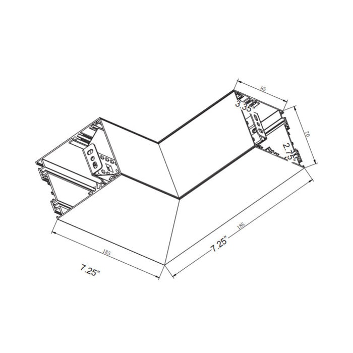 Westgate SCX Inside Corner Fixture Modules, CCT