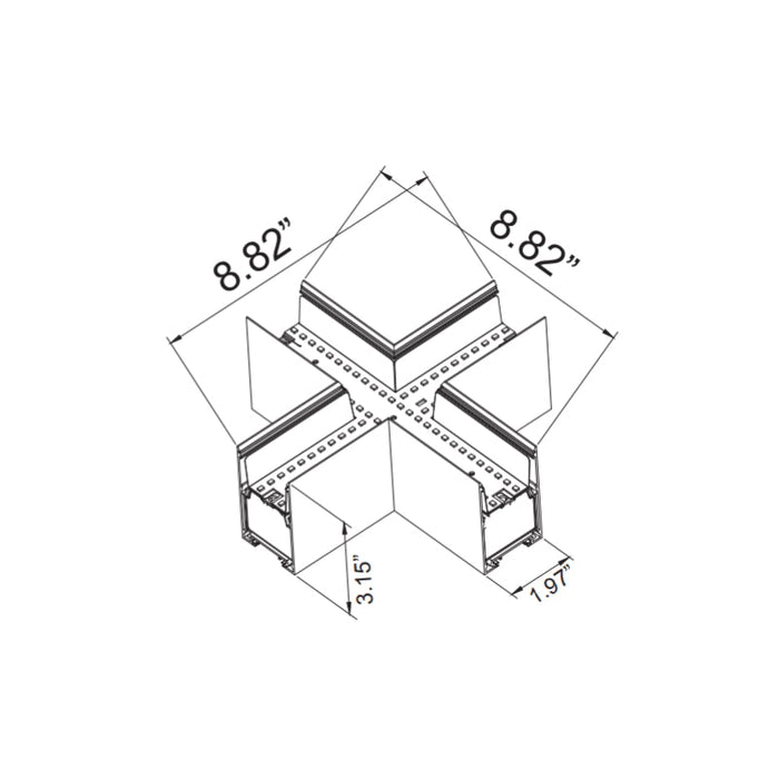 Westgate SCX2 X Section Corner Fixture Modules, CCT