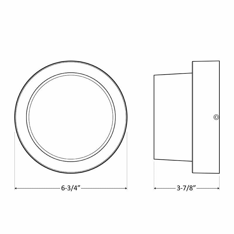 Westgate LRS-E 12W LED Outdoor Wall Light, 650 Lumens, Dimmable, 120V