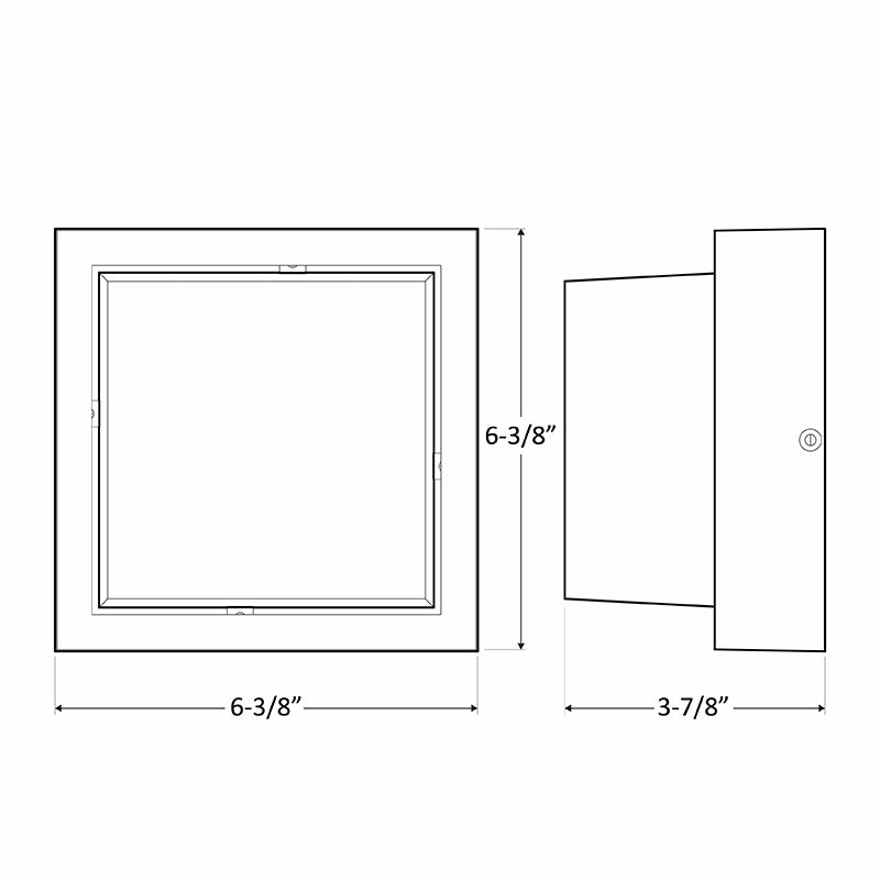 Westgate LRS-G 12W LED Outdoor Wall Light, CCT Selectable, 650 Lumens, 120V