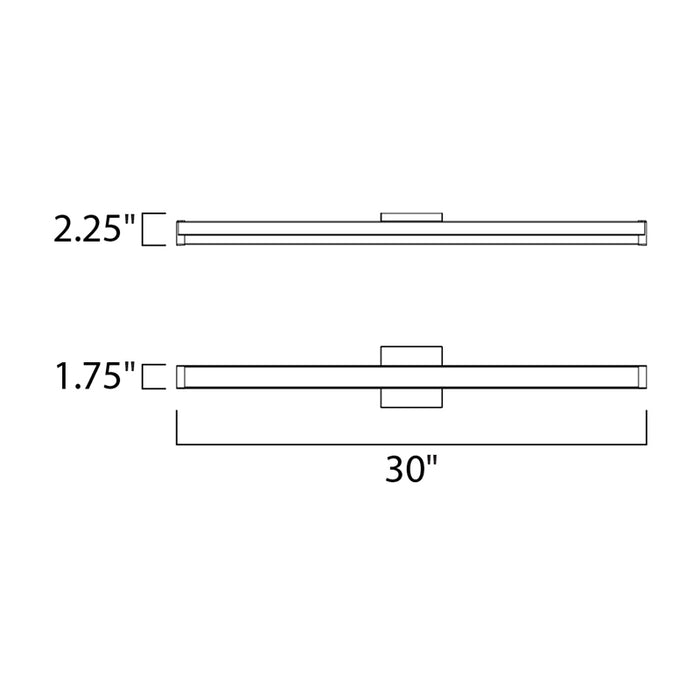 Maxim 52004 Spec 30" LED Bath Vanity