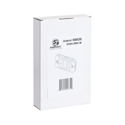 Energetic EXSA-DRG LED Exit Sign with Battery Backup, Single or Double Face, 120/277V, White Finish