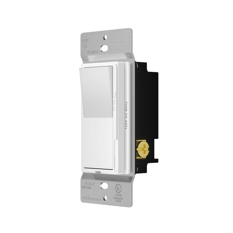Interruptor regulador de intensidad para CFL/LED unipolar/tridireccional Enerlites 57300