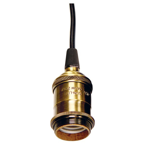 Satco 80-2270 Medium base lampholder Pre-Wired Sockets
