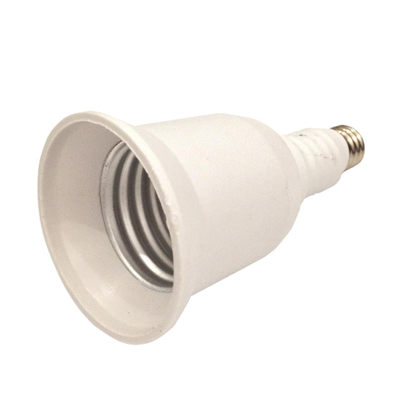 Satco 80-2360 Mini Candle To Medium E11 - E26 Socket Adapter