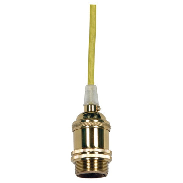 Satco Medium base lampholder Prewired Socket