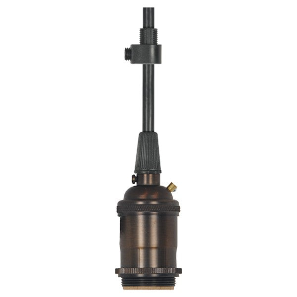 Satco Medium base lampholder w/New Ground Screw for 3 Wires