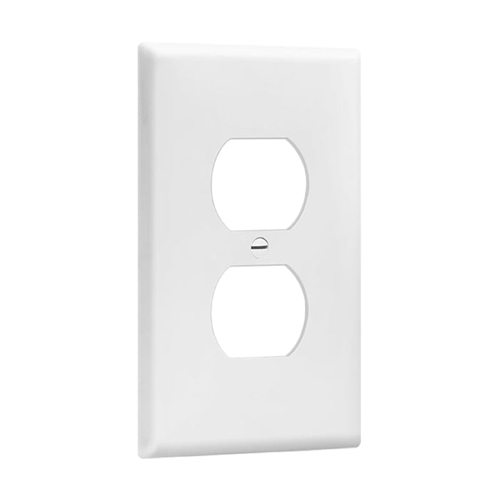 Enerlites 8821M 1-Gang Mid Size Duplex Receptacle Wall Plate