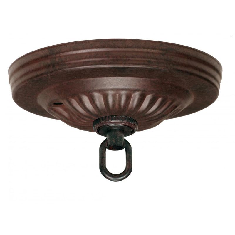 Satco Ribbed Canopy Kits - Center Hole 1-1/16"
