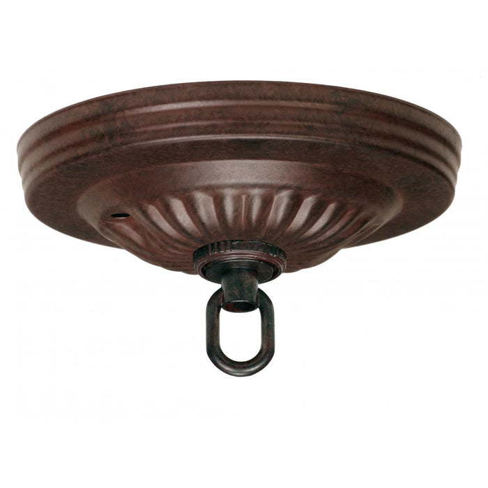 Satco Ribbed Canopy Kits - Center Hole 1-1/16"