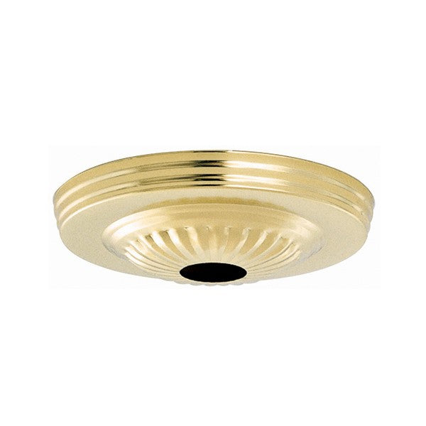 Satco Ribbed Canopy Kits - Center Hole 1-1/16"