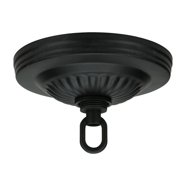 Satco Ribbed Canopy Kits - Center Hole 1-1/16"
