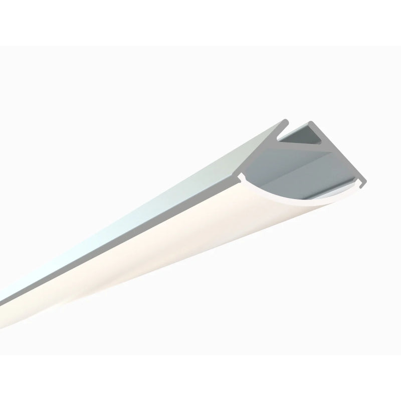 Alberko 964ASL 8-ft Slimline Surface Mount Corner LED Channel, 8FT ...