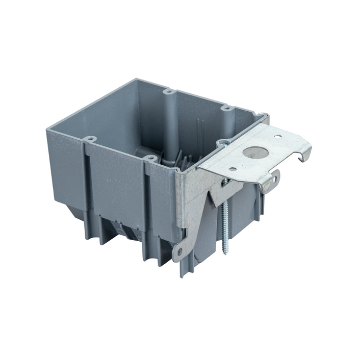 Energetic EPB-2G34 34 cu Two-Gang Adjustable-Depth Electrical Deep Switch and Outlet Box