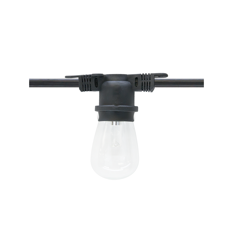 Cadena de luces de grado comercial American Lighting LS-MS de 30 m y 50 lámparas E26