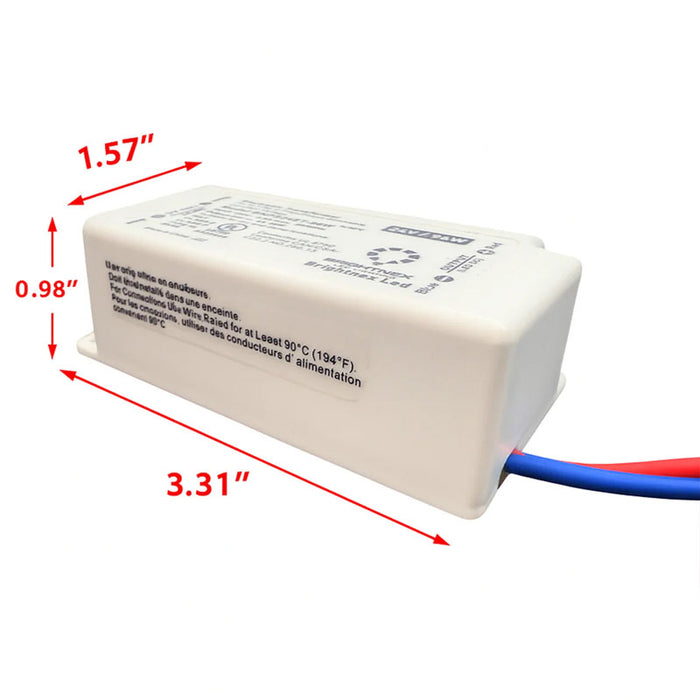 BrightNEX BNPS24ET 24V 96W Dimmable LED Transformer