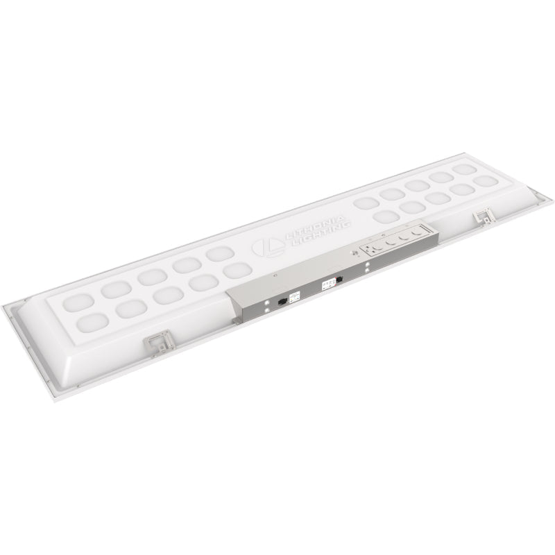 Lithonia Contractor Select CPX 1x4 LED Switchable Panel, Switchable Lumens 2500LM/3200LM/4000LM, Switchable CCT 3500K/4000K/5000K, 80+CRI, 120-277V