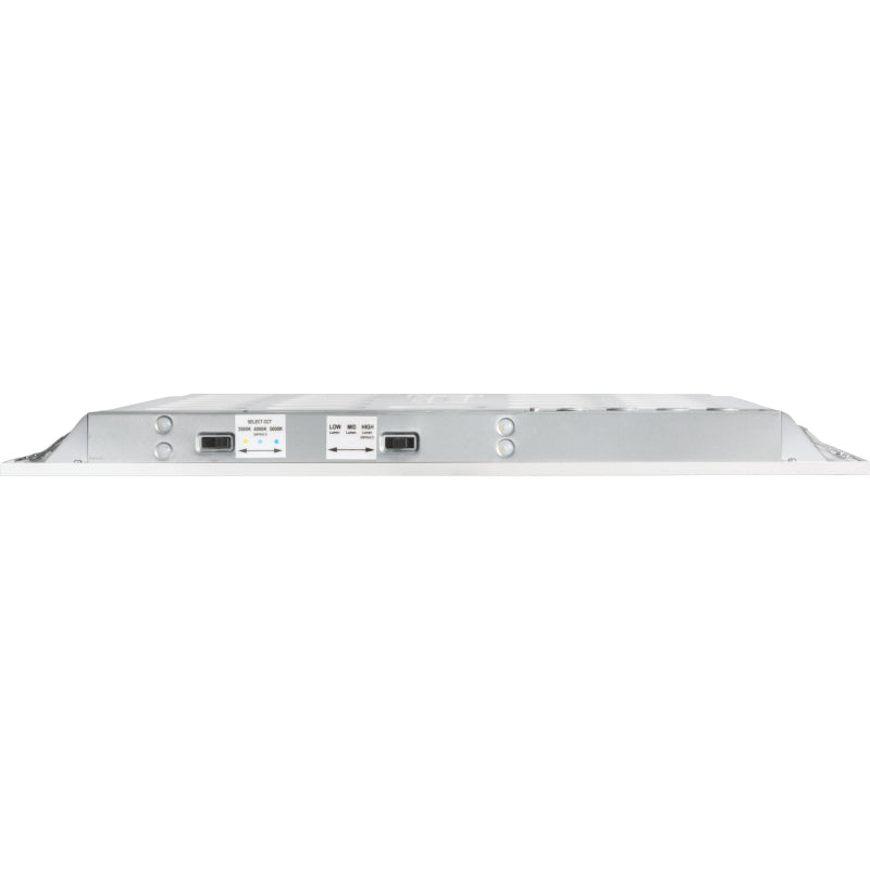 Lithonia Contractor Select CPX 1x4 LED Switchable Panel, Switchable Lumens 2500LM/3200LM/4000LM, Switchable CCT 3500K/4000K/5000K, 80+CRI, 120-277V