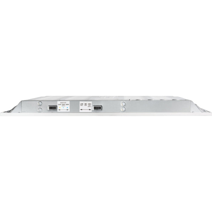 Lithonia Contractor Select CPX 1x4 LED Switchable Panel, Switchable Lumens 2500LM/3200LM/4000LM, Switchable CCT 3500K/4000K/5000K, 80+CRI, 120-277V
