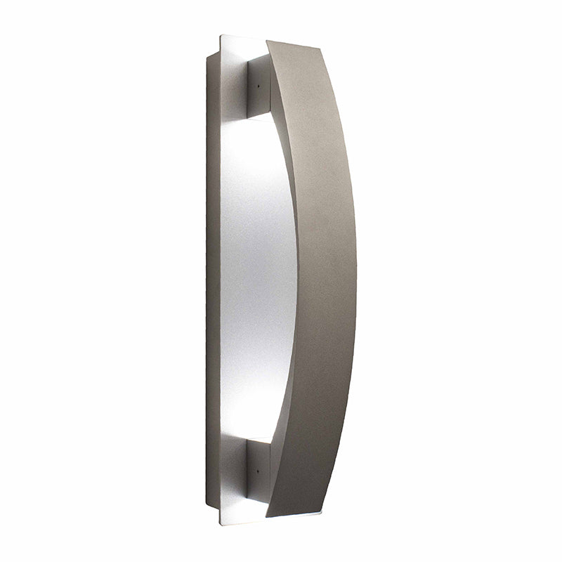 Westgate CRE-01 Crest Lunette 10W, 20" Tall,  LED Outdoor Wall Sconce, 100-277V