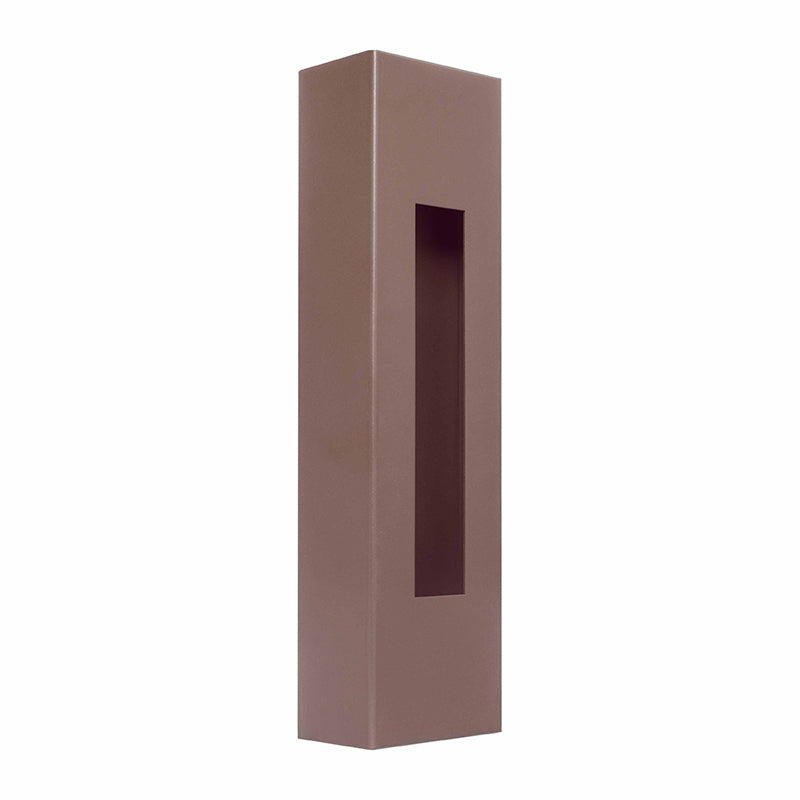 Westgate CRE-02 Crest Aperture 10W 20" Tall, LED Outdoor Wall Sconce, 100-277V