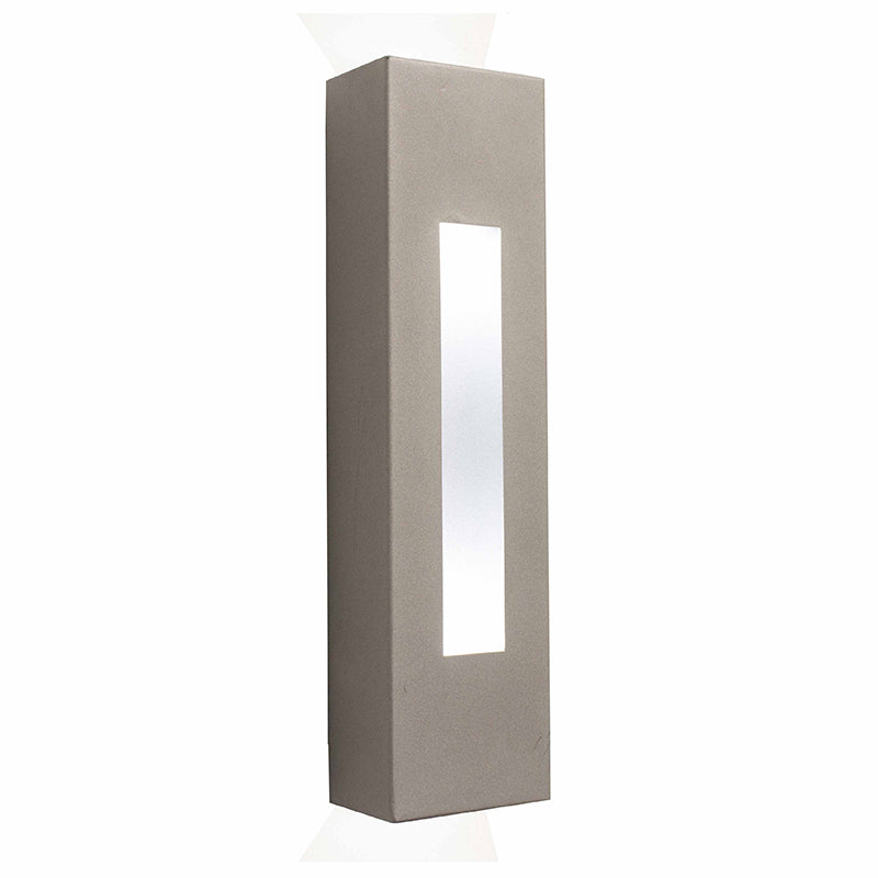 Westgate CRE-02 Crest Aperture 10W 20" Tall, LED Outdoor Wall Sconce, 100-277V