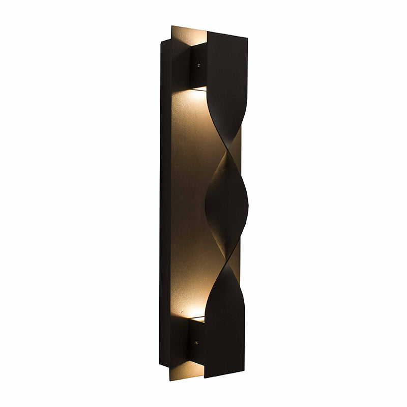 Westgate CRE-08 Crest Crush 10W, 20" Tall LED Outdoor Wall Sconce, 900 Lumens, 100-277V
