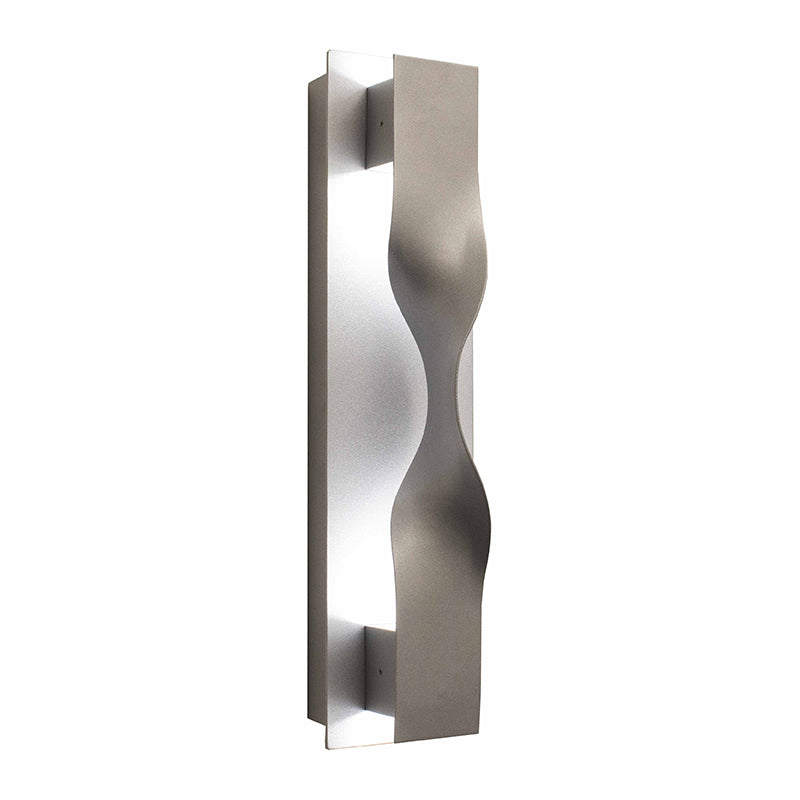 Westgate CRE-08 Crest Crush 10W, 20" Tall LED Outdoor Wall Sconce, 900 Lumens, 100-277V