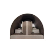 Westgate CREA-57-MCTP Round Trim 14W/18W/24W LED Adjustable Beam Angle Wall Sconce, Power & CCT Selectable