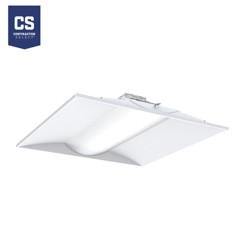 Lithonia STACK Switch 2x2 LED Center Element Lay-In Troffer, Switchable lumens 3000, 4000, 5000LM, Switchable CCT 3500K/4000K/5000K, 120-277V