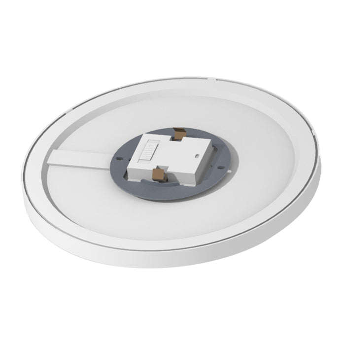 Deco DSFUSH Sora 5" Round LED Slim Flush Mount, 5CCT Selectable, 800 lm, 120V