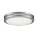 Deco DDRING Orrin 12" 12W/14W/16W Round LED Double Ring Flush Mount, 5CCT Selectable, up to 1200 lm, 120V