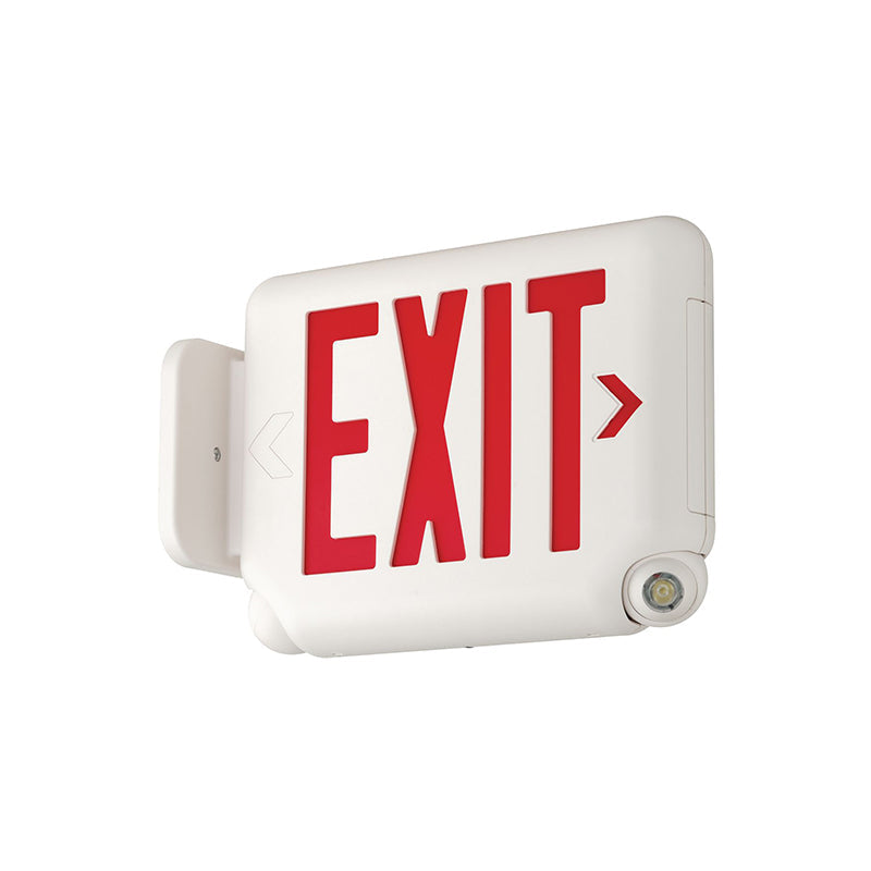 Dual-Lite EVC Series LED Emergency Light/ Exit Sign, Remote Capacity