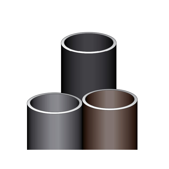 DPR-4-20-11-DM490 4" Steel Round Pole, 11 Ga. 20 ft