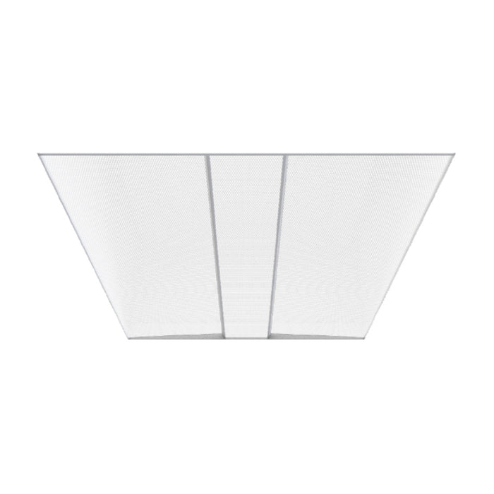 Deco DSCB Skyler 2x4 30W/40W/50W LED Volumetric Butterfly Center Basket Panel, 3CCT Selectable, Up to 5500 lm, 120-277V