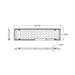Energetic E2BPL1 1x4 LED Back-Lit Flat Panel, 3CCT & Wattage Selectable, 120-347V, 4-PACK