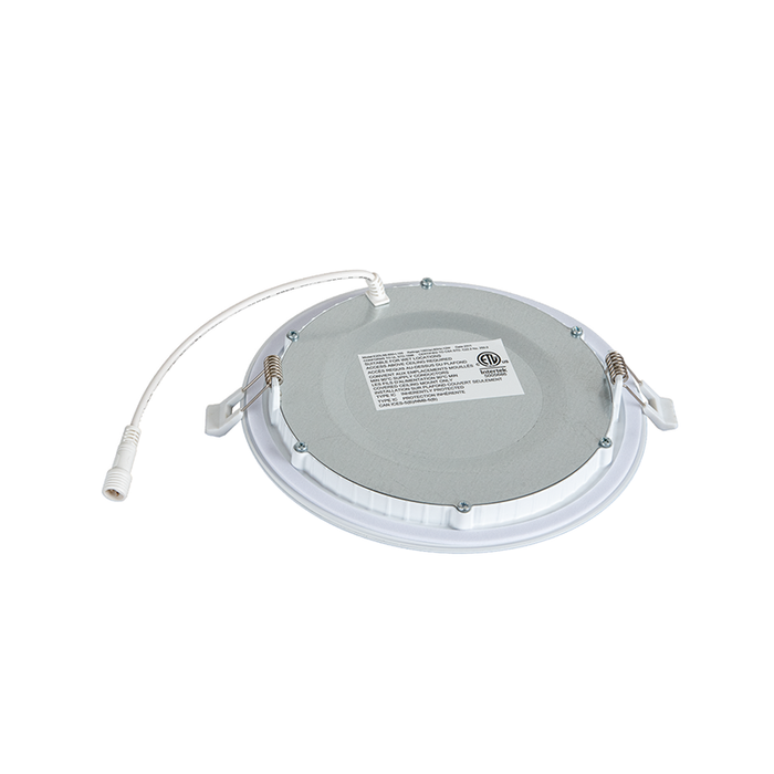 Energetic E2DLS6-850-L105 6" 12W LED Disk Light, 5000K, 1050 Lumens, 120V, 80CRI