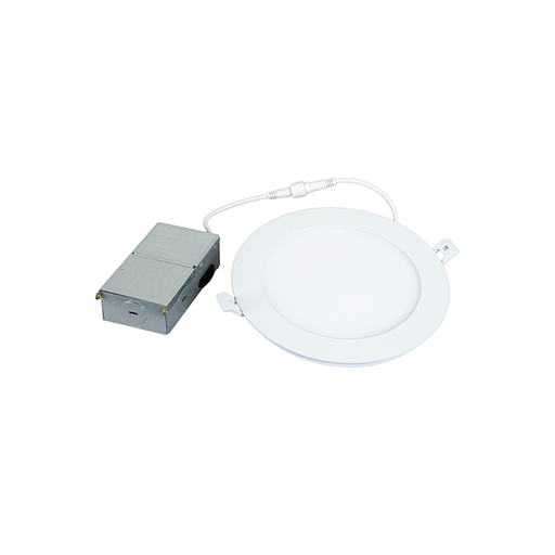 Energetic E2DLS6-850-L105 6" 12W LED Disk Light, 5000K, 1050 Lumens, 120V, 80CRI