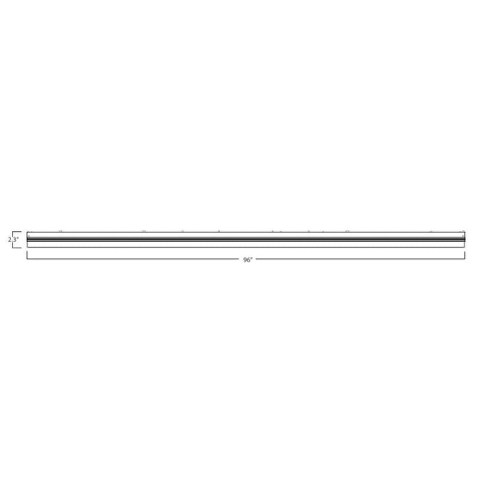 Energetic E4SLA 8-ft 80W LED Dual Strip Light, 2CCT Selectable, up to 9200 Lumens, 120-277V