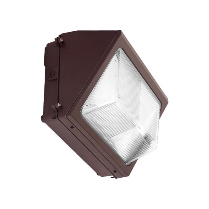 Energetic E4WPA 45W/65W/75W LED Wall Pack, CCT Selectable, 120-277V, Bronze Finish