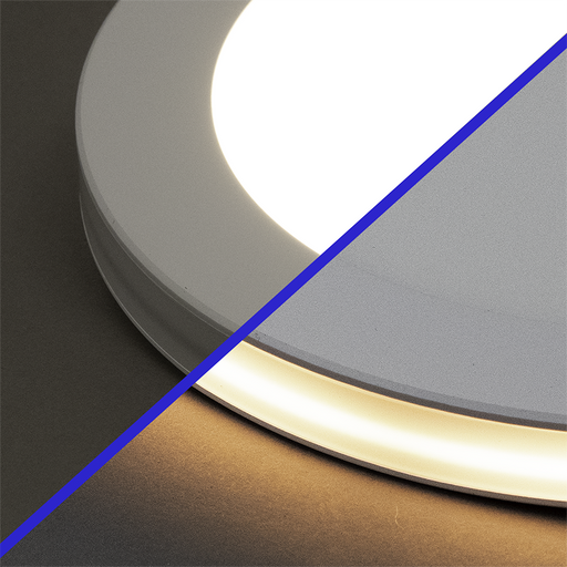 Energetic E5DL6-92765-L80G 6" 12W LED Downlight with 3W Nightlight, 5CCT Selectable, 800 Lumens, 120V